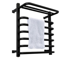 2020 wholesale electric Black towel warmer rack /Towel drying rack